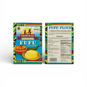 Tropiway Fufu Flour Plantain African Food - Traditional Subsidiary Meal for Rich Flavor and Nutritional Benefits