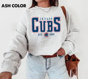 [Sale Up To 40%] Vintage Chicago Baseball Graphic Tee, Retro City Sports Shirt, Classic Game Day Outfit, Unisex Streetwear Crewneck, Urban Fan Gift