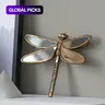 【Black Friday】1 Piece Assorted Mirror Wall Decor, Dragonfly, Hummingbird, Butterfly, Bird & Heart-Shaped Wing Ornament, Home Hanging Decoration #GLOBAL PICKS