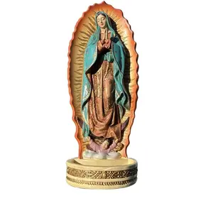 Virgen Mary / San Judas Statues for Religious Decor