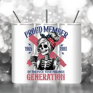 GenX Tumblers-FAFO-Christmas Gift Idea-20oz-Stainless Steel-Double Insulated-Reusable Metal Straw-Locking Lid-Gift Idea Drinkware Flasks Portable Bottled Water Bottles Mug Coffee Lovers