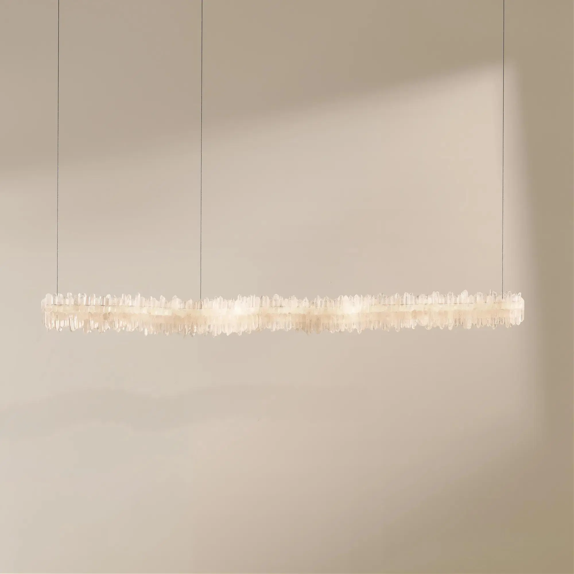 Z Gallerie Stella Quartz LED Chandelier 47.25"