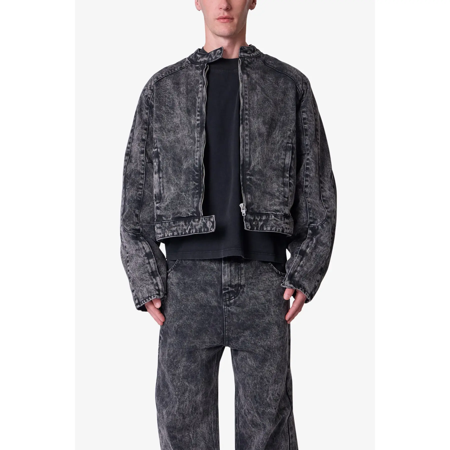 mnml Moto Denim Jacket