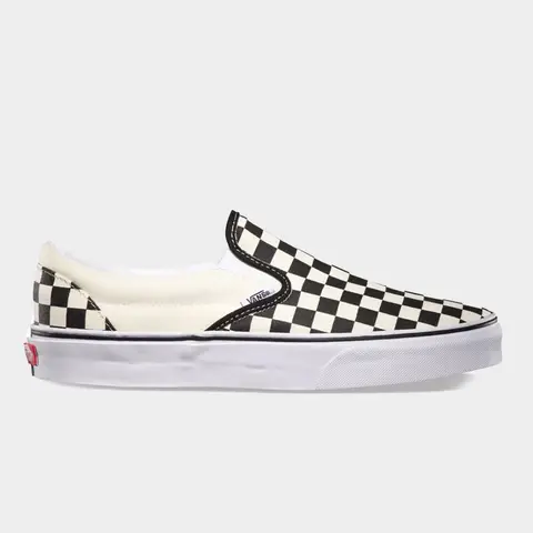 VANS Checkerboard Slip-On Black & Off White Shoes