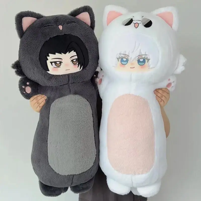 80cm Jujutsu Kaisen Plush Toys Gojo Satoru Geto Suguru Long Body Plush Pillow,Cute Anime Stuffed Animal Hugging Doll Toys Gitfs