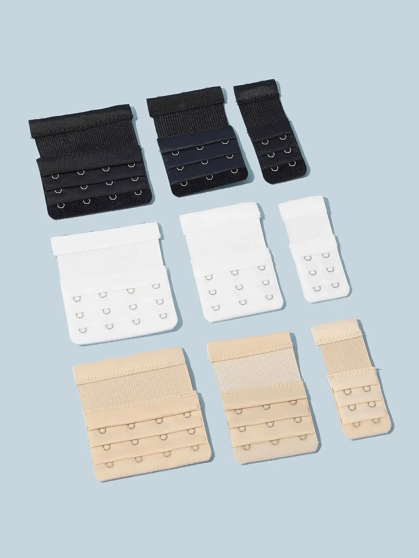 Plus Bra Extender Hook Strap - 9 Pack 3 Colors!!!