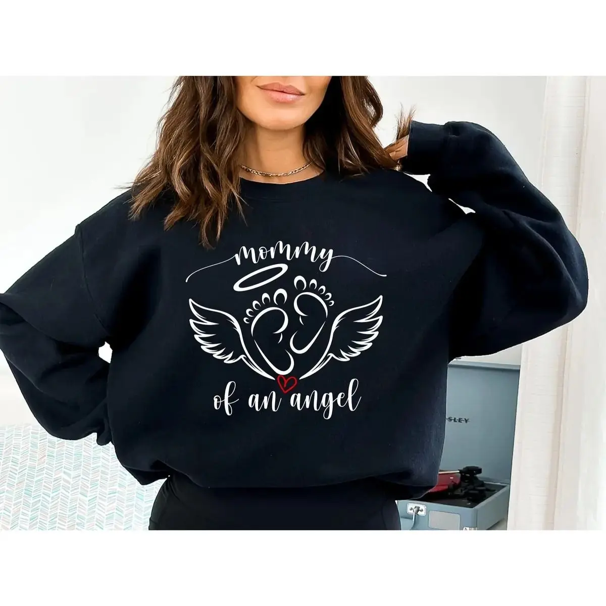 Mommy of An Angel Sweatshirt, Baby Loss Sweatshirt, Miscarriage Sweatshirt, Pregnancy Sweatshirt, Memorial Sweatshirt, Infant Loss Shirt - Monogram Wear Shop