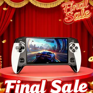 Flash Sale X9 Rechargeable Handheld Gaming Console for kids | US FBT Warehouse 48H Shipping | 5.5 Inch HD Screen | 8G Preloaded Classic Games