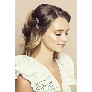 Floral Mermaid Magnetic Barrette