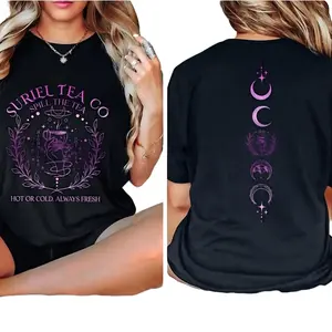 Suriel Tea Co Shirt, Spill The Tea TShirt, A Court Of Thorns And Roses Sweatshirt, Sarah J Maas Hoodie, Book Lover Gift Tops