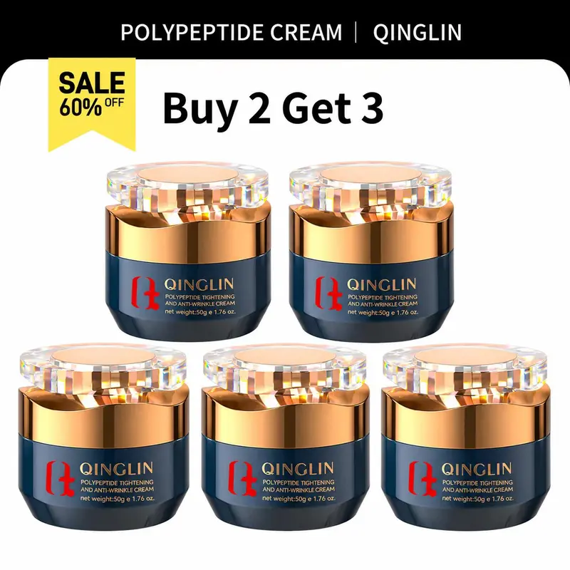 “TikTokShopBlackFriday”【QINGLIN】Face Cream 1.76 oz Suitable for All Skin Types | Niacinamide + Vitamin C + Peptide | Lightweight Texture, Fast Absorption Without Residue