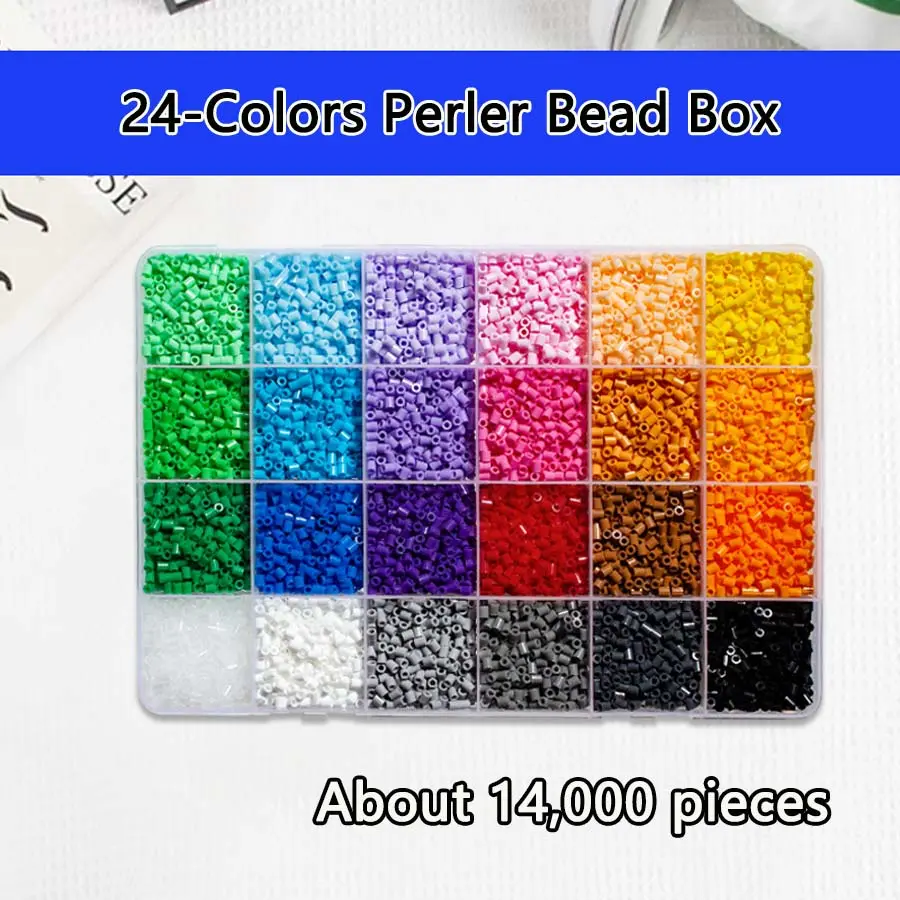 24-Color Boxed Set (approx. 14,000 beads)