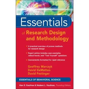 USED-Essentials of Research Design and Methodology by Marczyk, Geoffrey R. (Paperback)