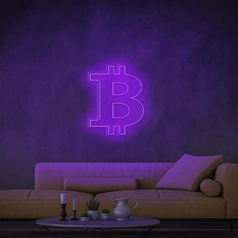 Bitcoin Neon Sign