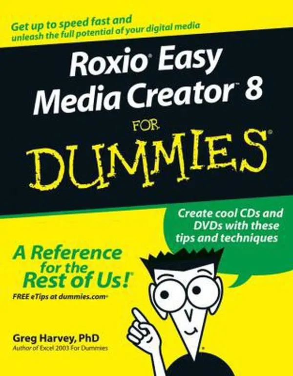 USED-Roxio Easy Media Creator 8 For Dummies by Greg Harvey (Paperback)