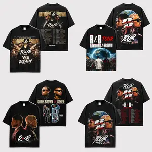 [ Collection] The R&B Tour 2026 : Raymond & Brown Premium Cotton T-Shirt , R&B Music Duo Graphic Tee, Urban Hip Hop Soul Streetwear Shirt, Concert Tour Merch, Gift for R&B Fans, Vintage Music Tee