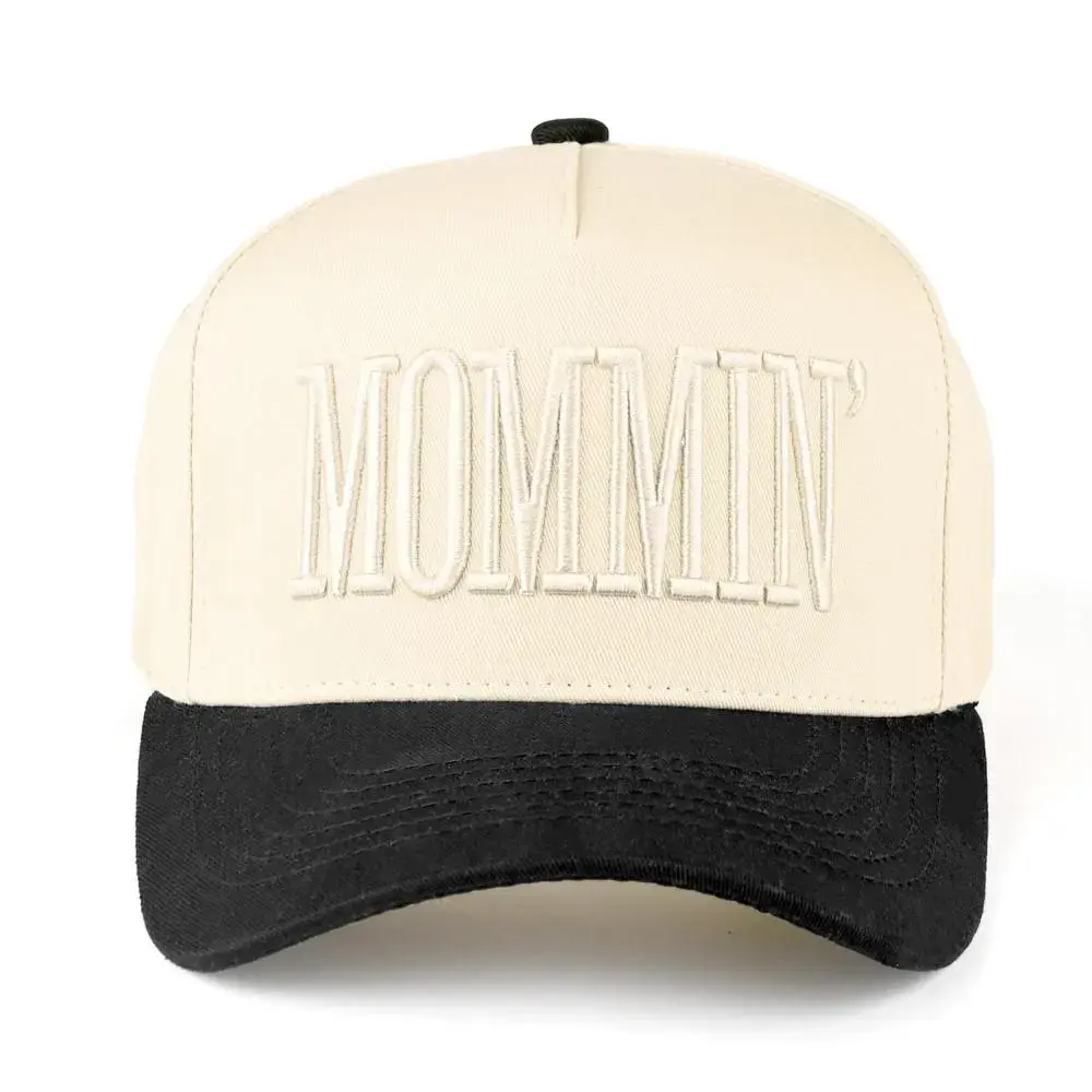 C.C Mommin’ Trucker Hat, Embroidered Mama Snapback, Motherhood Baseball Cap