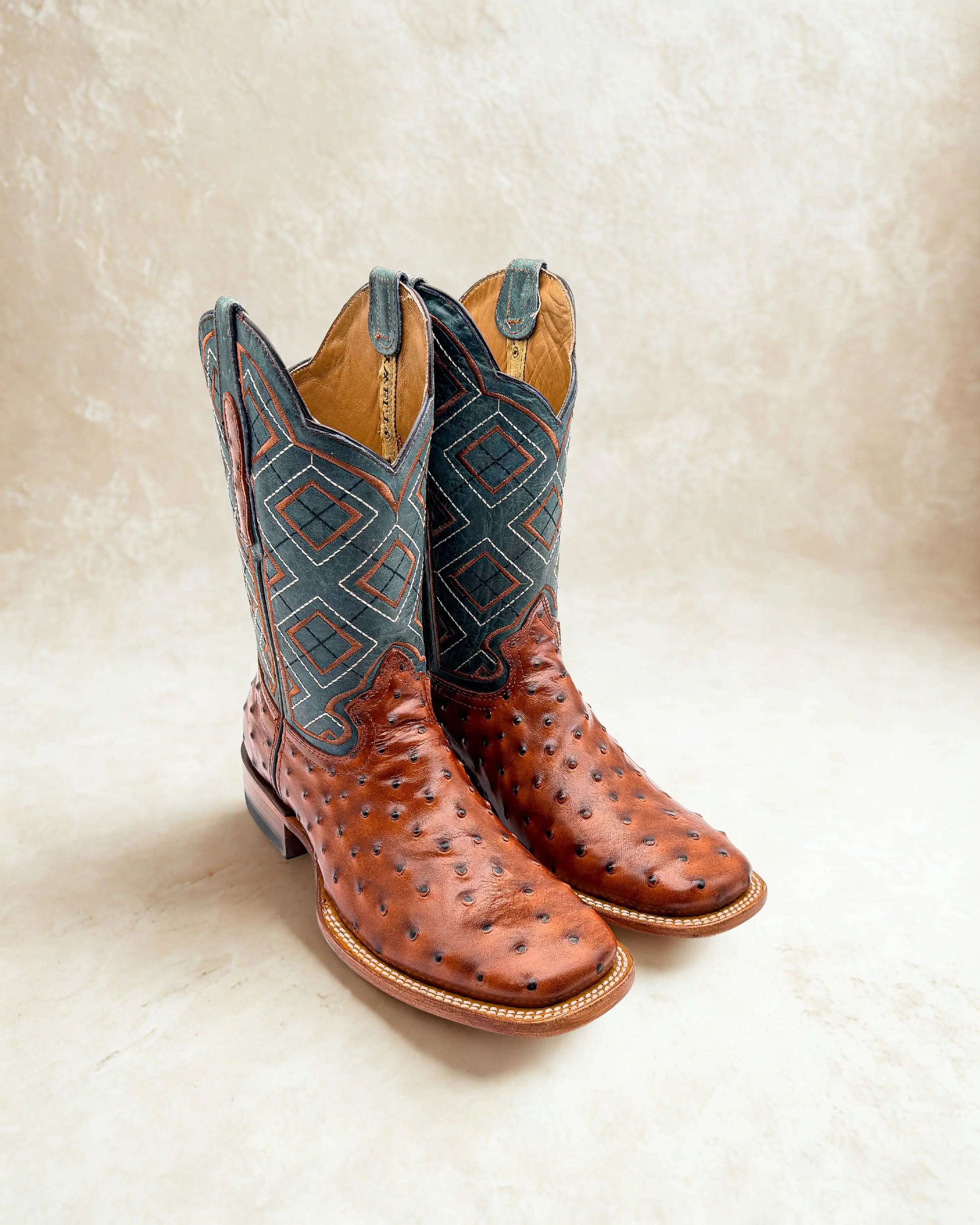 Cognac Ostric h | Men’s Cowboy Boots