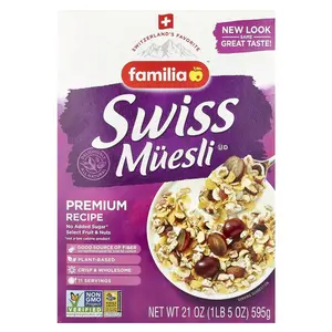 Familia Swiss Muesli, Premium Recipe, 21 oz (595 g)
