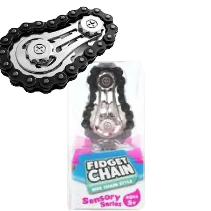 Chain spinner fidget stress relief toy