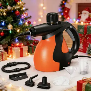 Handheld Multi-Surface Natural Steam Cleaner with 9 pcs Replacement Parts , Multi-Purpose Steamer for Home Use, Kitchen and Car
