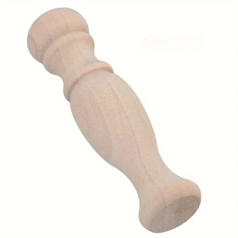 1pc Elegant Wooden Spindles for DIY Furniture Decor - Versatile Craft Inlays, Easy Install, Natural Wood