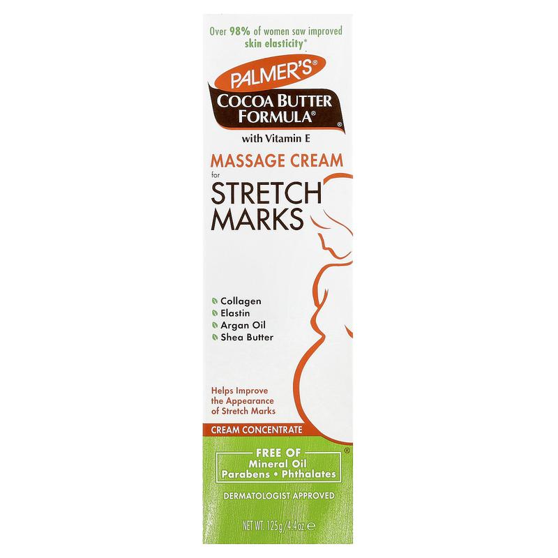 Palmer's Cocoa Butter Formula® with Vitamin E, Massage Cream for Stretch Marks, 4.4 oz (125 g)