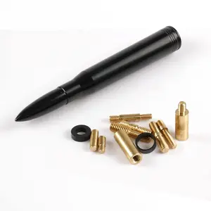 Universal Car Antenna Replacement - Made of Rugged Billet and Aluminum, Black, Car Accessories