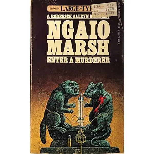 USED Book - Enter A Murderer (Large Type) by Ngaio Marsh (Paperback)