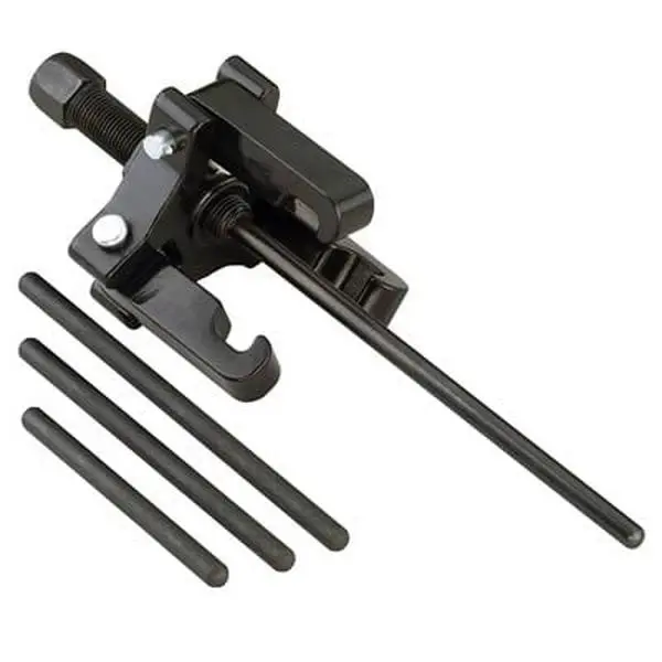 OTC Harmonic Balancer Puller Kit - 3-Jaw Puller with Multi-Length Rods, Damper Removal Tool, Replacement #6667 for Cadillac, Chrysler 1990-Later 2.0L 2.4L-4s Automotive & Motorcycle Engine & Transmission Repair Tools (Removes Damper Pulleys)