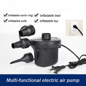 Electric Air Pump for Inflatables Air Mattress Pump Bed Pool Toy Raft Boat Quick Pump