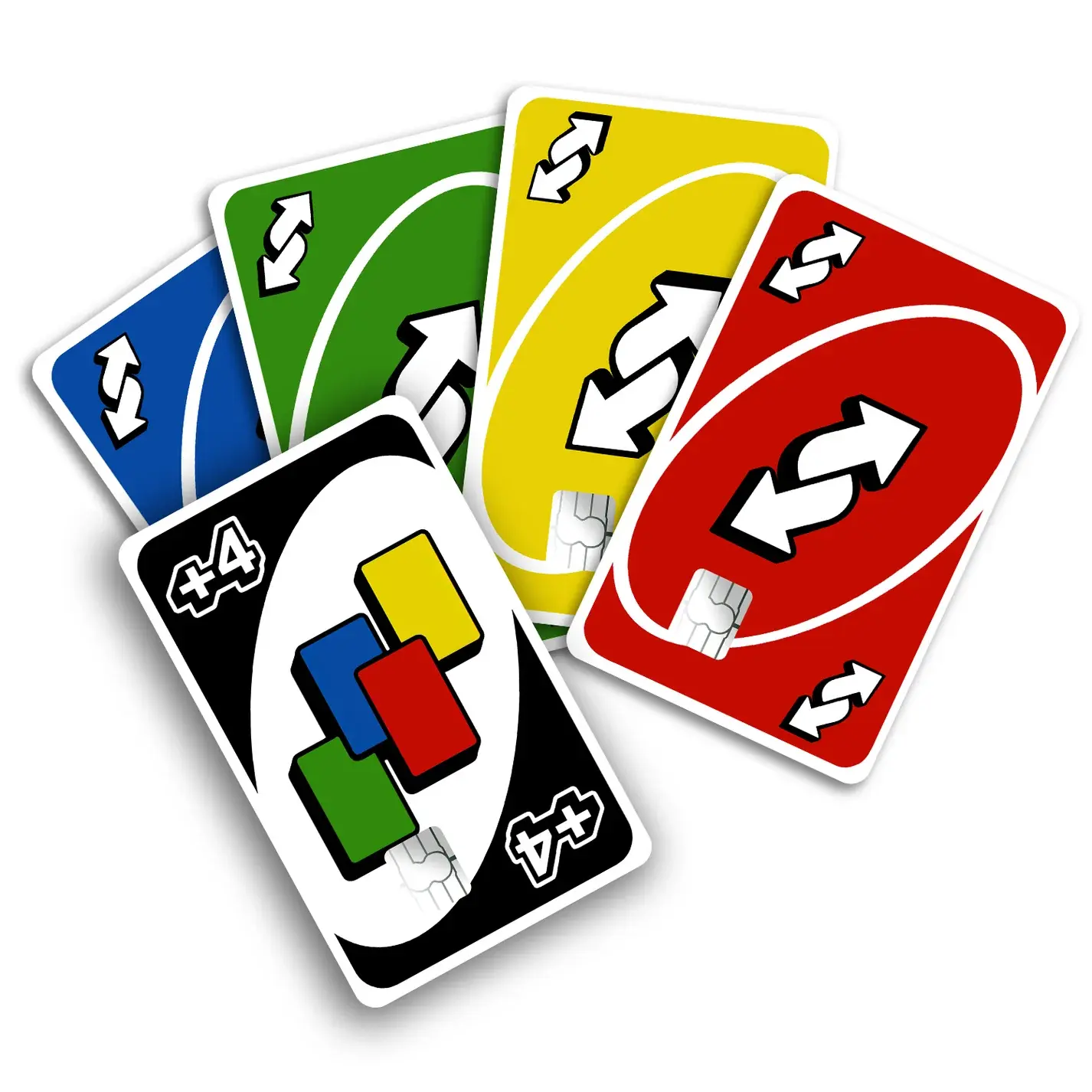 Uno Playing Cards, Colorful Game Card Skin Sticker, Reverse Card Style Bank Card Cover, Peel and Stick Debit Card Decal, Funny Wallet Card Skin Gift