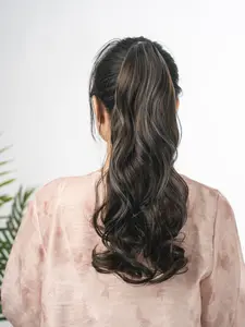 Ponytail Extension Curly-Highlights