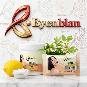 ByenBlan Lemon Face Cream and Soap Duo Set