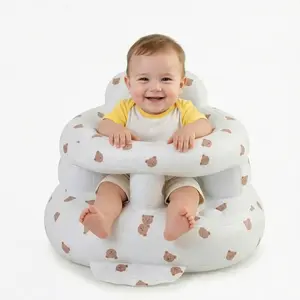 Inflatable Baby Chair,Lightweight Inflatable Floor Chair for 3–36 Months Baby,Baby shower gifts,Quick Inflate,BabyChair,Infant Support Seat for Sitting & Learning to Sit,Great for Indoor or Outdoor Use