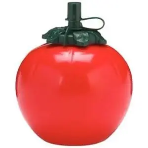 Tomato Shaped Sauce Bottle Dispenser. Dishwasher Safe Ketchup Dressing Utensil