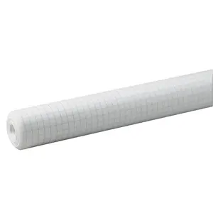 212 MAIN Sulphite Graph Paper Roll - 34 in. x 200 ft. Large Size Grid Ruled Recyclable Drafting Paper, 0.5 in. Ruling, White Stationery Supplies