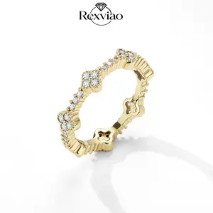 Rexviao 5ACZ Zircon Women's Ring—Perfect for Everyday Casual Wear or Parties/ An Ideal Gift for Your Best Friend/ Comfortable Fit/ Sizes 5–10