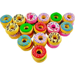 40PCS Cute Erasers for Kids Bulk,Donut Fun Erasers for Classroom Back to School Party Gift (Donut, Large)