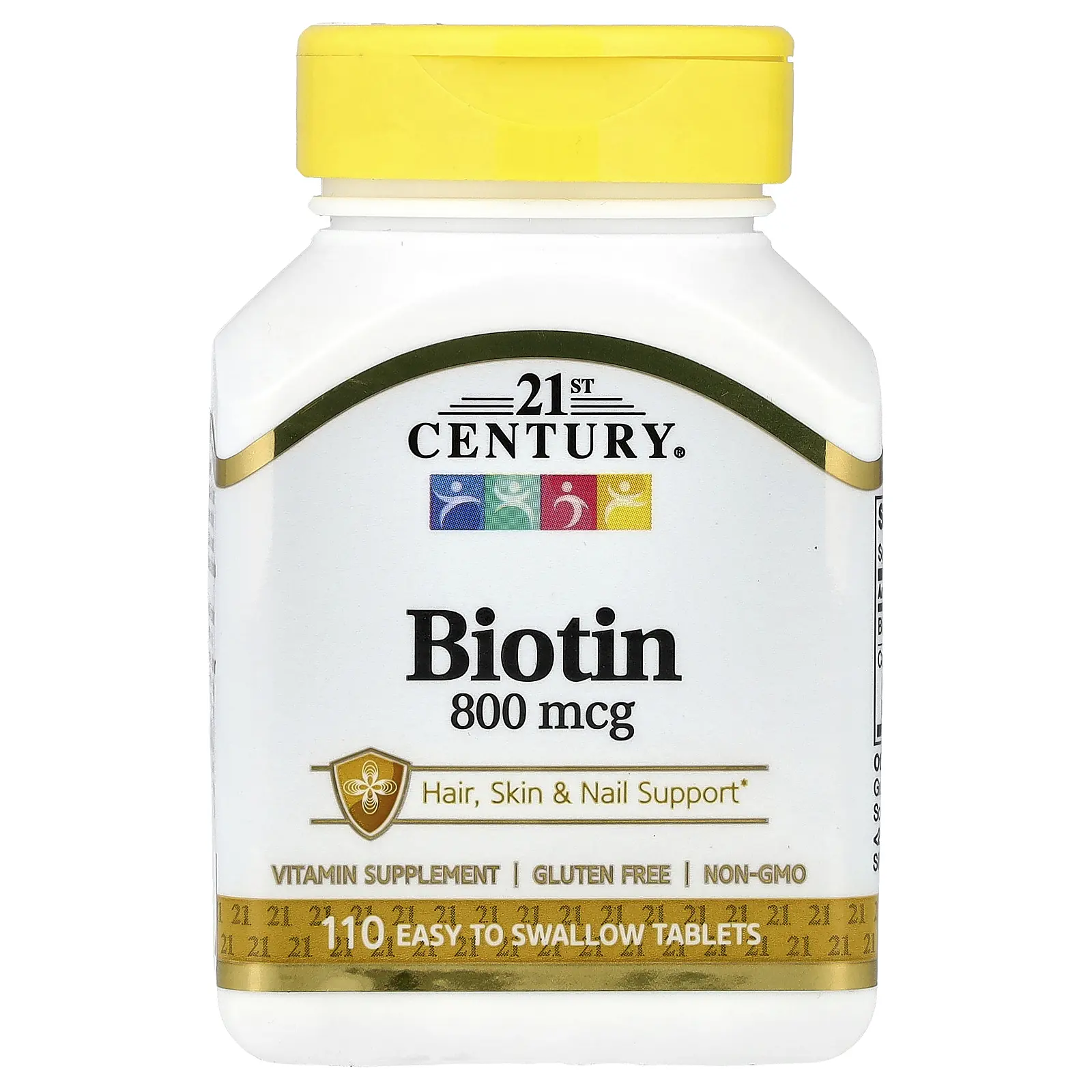 21st Century Biotin, 110 Easy Swallow Tablets 21st Century Biotin, 110 Easy Swallow Tablets