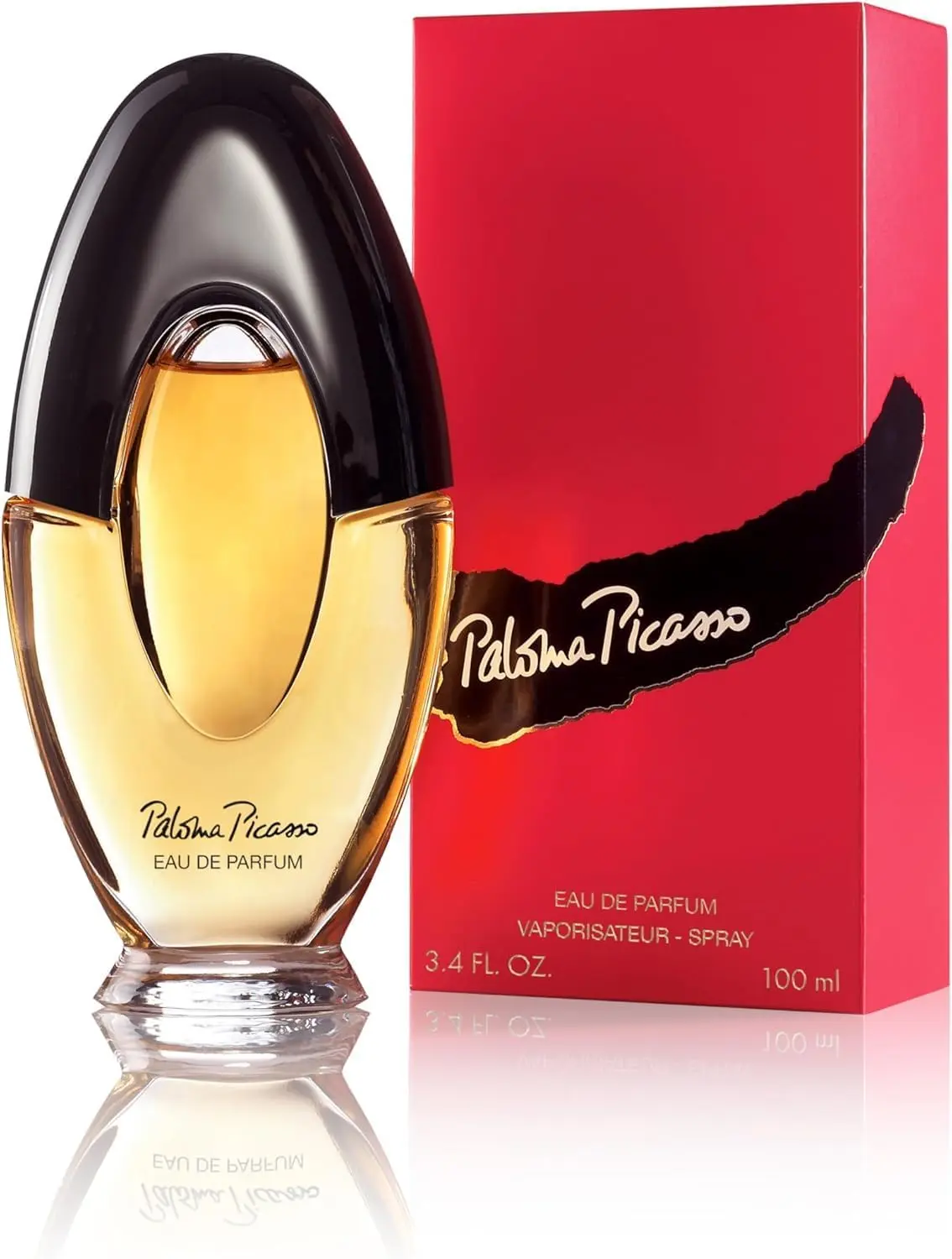 Paloma Picasso Eau de Parfum for Women 3.4 Fl Oz Spray with Notes of Bergamot Rose & Amber 100ml Original Designer Fragrance