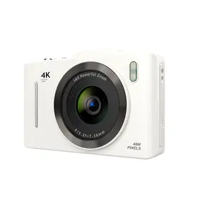 Mini CCD Digital Camera - Compact HD Screen, Portable Size, Colorful Multi-Function Point & Shoot Camera for Students, with Recording for Campus & Home Use