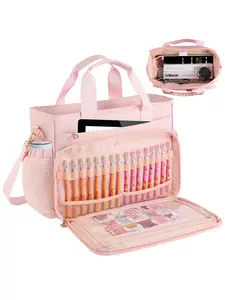 Bible Tote Bags for Women with Pen Holders, Church Bag Christian Tote Bags for Women with Multiple Pockets, Large Bible Cover Case for 14in Laptop and Bible Accessories，Perfect Mother's Day Gift for Mom，Back to school, Crossbody Tote Bag