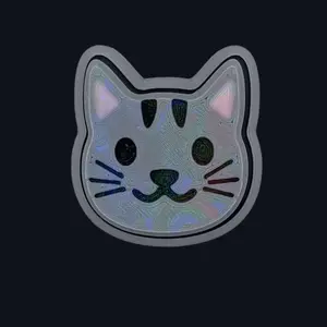 Grey Cat Clicker Critter Fidget