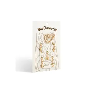 Kynlee Gold Beads Shoe Charms