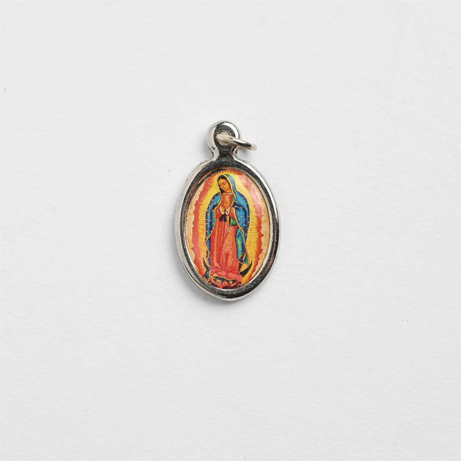 Our Lady of Guadalupe Medal with Color Image