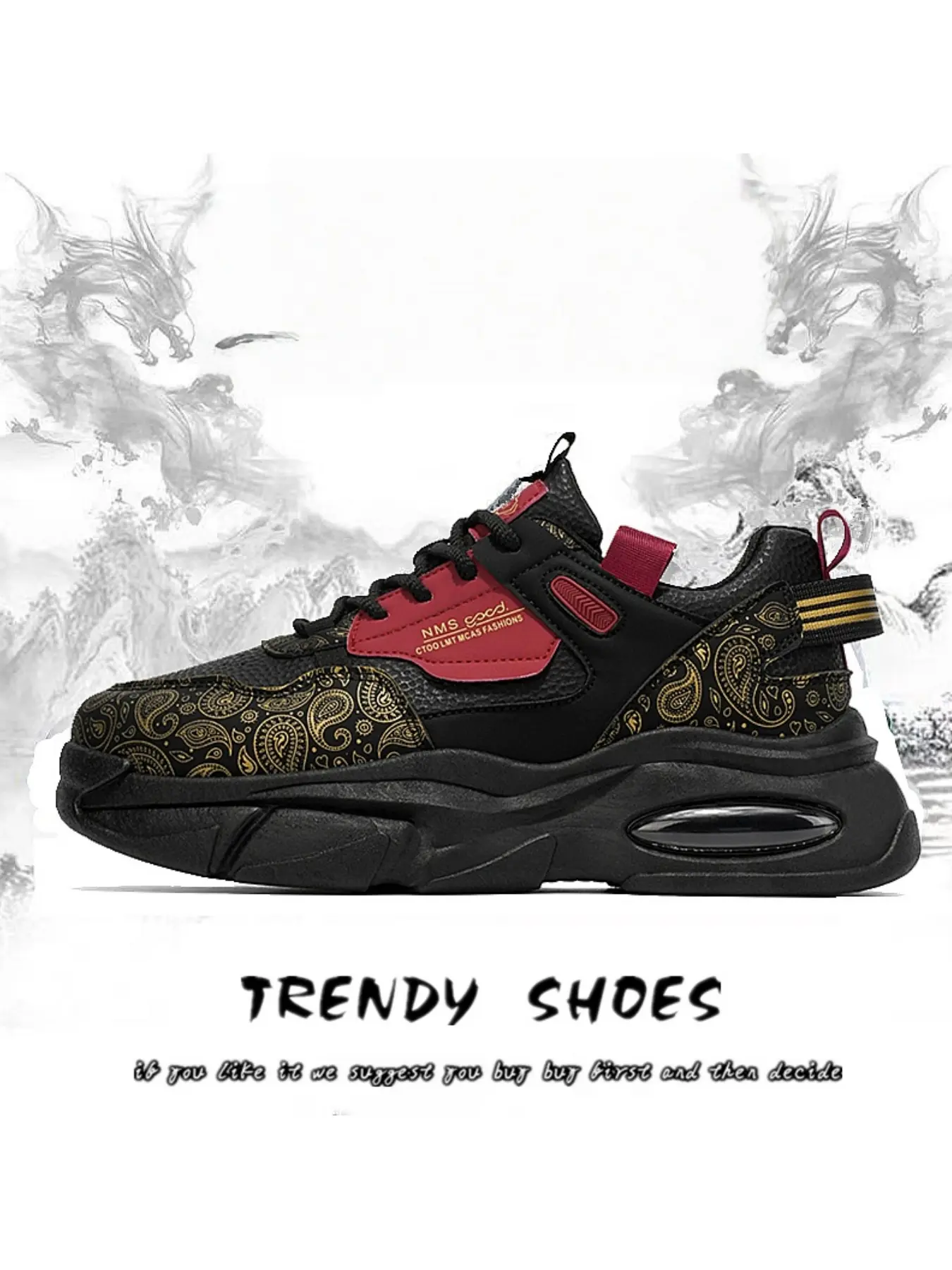 Teens' Platform Athletic Running Shoes | Breathable Mesh Dad Sneakers | School Casual Wear | Athletic Running Trainers | Trendy Running Shoes | Sporty Running Shoes | Running Sports Footwear