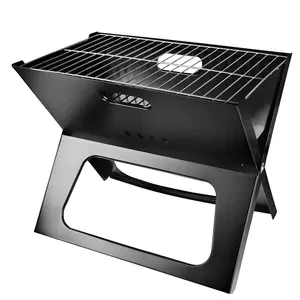 Portable BBQ Barbecue Grill Foldable Charcoal Grill Camping Garden Outdoor Travel,summervibes