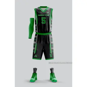 Emerald Titans Basketball uniform