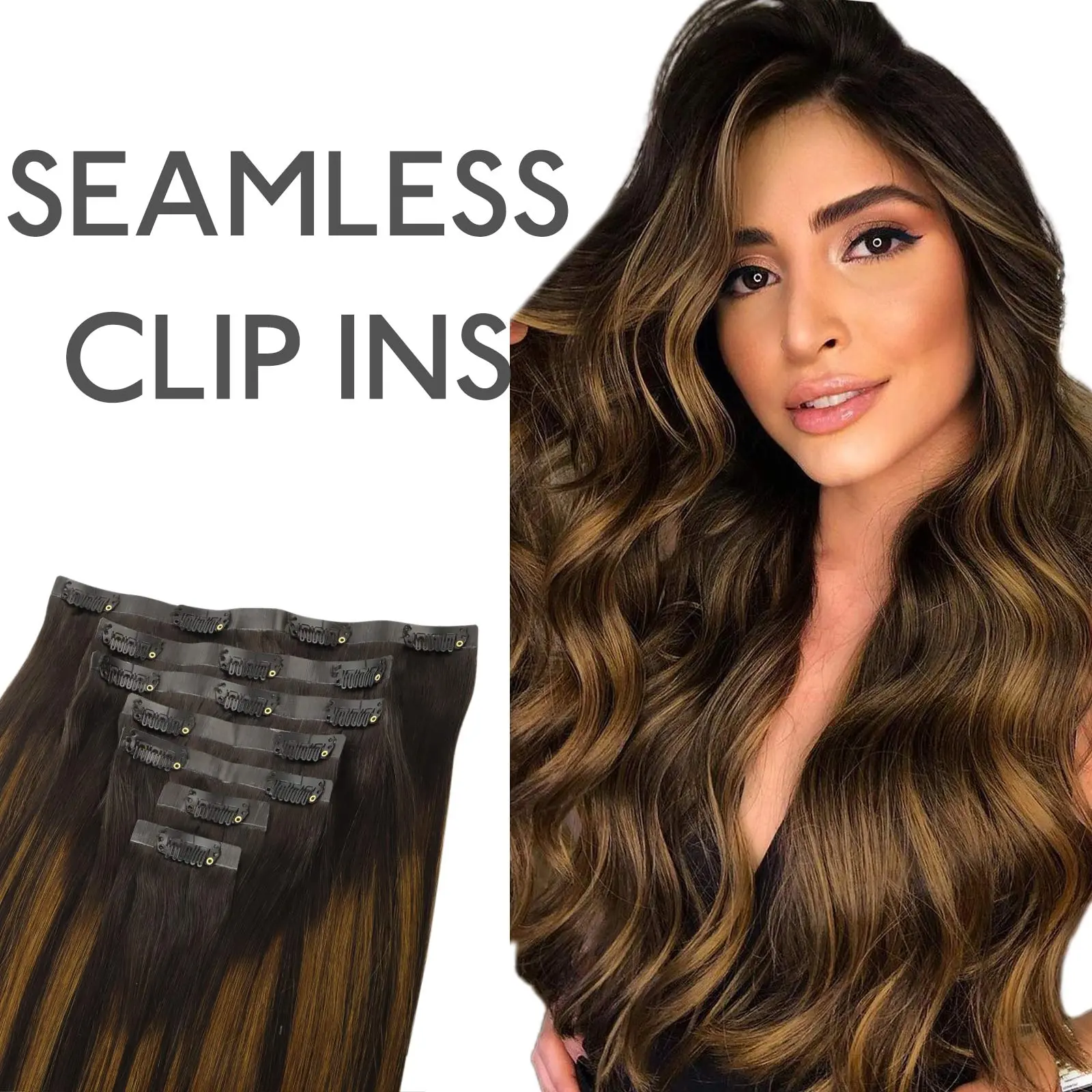 #2/6/2 Dark Brown Balayage